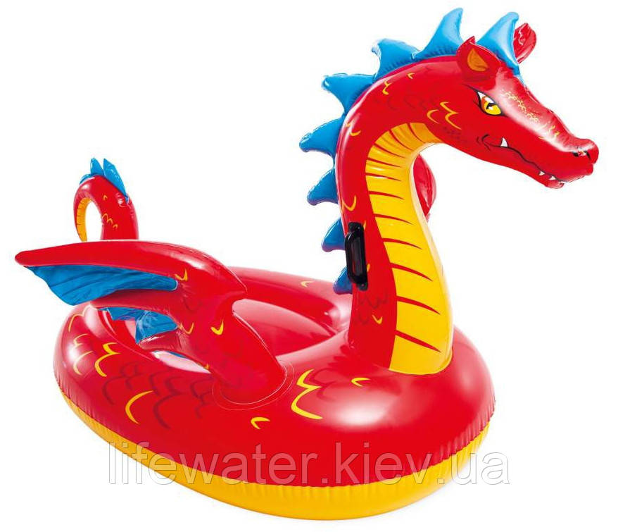 Надувний дракон для плавання Intex 57577 (198x173 см), фото 1
