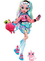 Кукла Monster High Lagoona Blue Лагуна Блю с питомцем 2022 (HHK55)