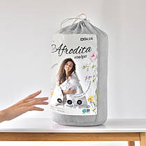 Ковдра всесезонна полуторна 140х210 см Afrodita IDEIA антиалергенна штучний пух, фото 6