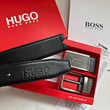 Ремінь із двома пряжками Hugo Boss, фото 6