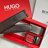 Ремінь із двома пряжками Hugo Boss, фото 9