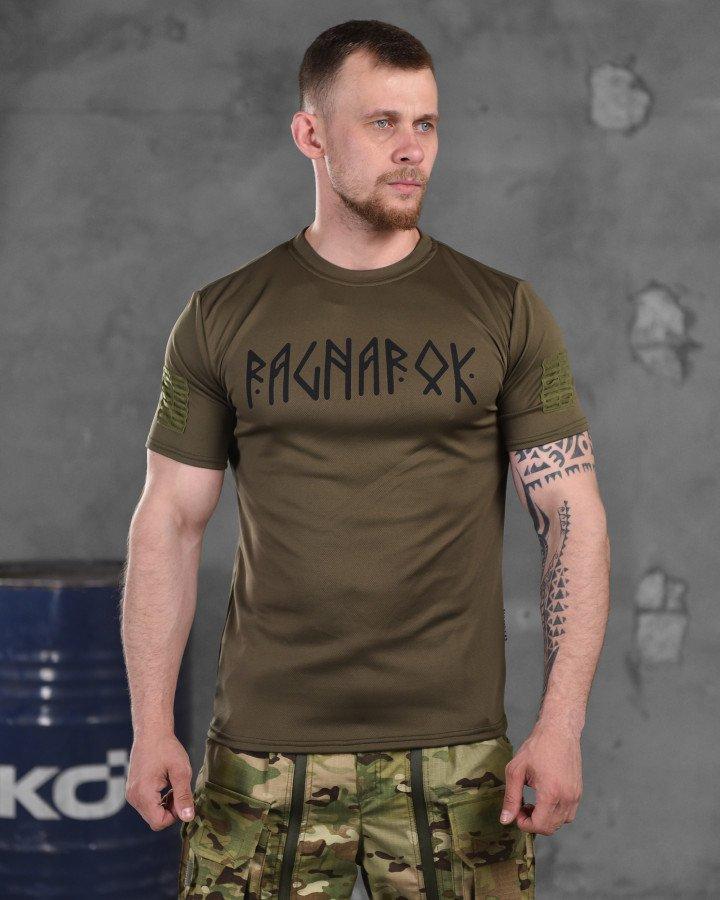Футболка Олива Тактична потоотводяча Oblivion tactical RAGNAROK ВТ6872 ТМ