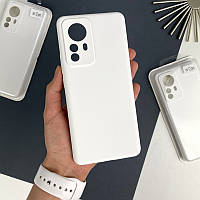 Силиконовый чехол Case для Xiaomi 12 Pro White (9)