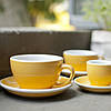 Чашка Loveramics Egg Yellow 300 мл із блюдцем, фото 9