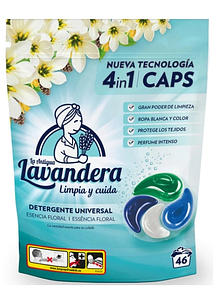 Прал.капсули Lavandera detergente universal (46 шт) Іспанія