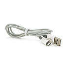 Кабель iKAKU KSC-723 GAOFEI smart charging cable for micro, Gray, довжина 1м, 2.4A, BOX