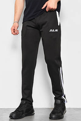 Спортивні штани чоловічі чорного кольору 177116T Безкоштовна доставка
