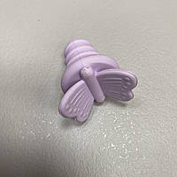 Пробка силиконовая для бутылки "Butterfly" Stenson 50808 фиолетовая