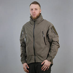 🔥 Куртка ветровка "Level-5" - (Олива) тактична, теплі, військові, мультикам, ЗСУ, НГУ