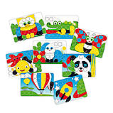 Розвиваючий набір Мозаїка з великими фішками в кейсі (48 шт) від Quercetti, фото 4