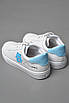 Кросівки дитячі білого кольору на шнурівці 178225T Безкоштовна доставка, фото 4