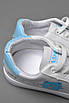 Кросівки дитячі білого кольору на шнурівці 178225T Безкоштовна доставка, фото 5