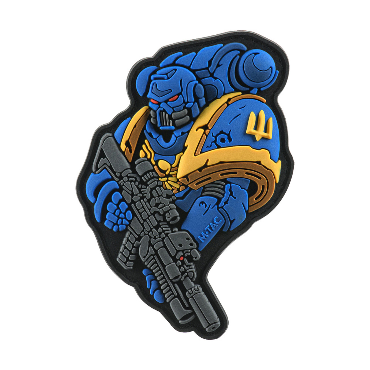 M-Tac нашивка Штурмовик Yellow/Blue