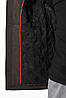 Вітровка чоловіча чорно-коричневого  кольору 177045P, фото 4