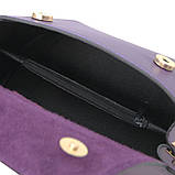 Шкіряна жіноча сумка месенджер через плече Tuscany TL142253, фото 7