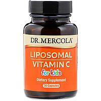 Вітамін C для дітей у ліпосомах, Liposomal Vitamin C for Kids, Dr. Mercola, 30 капсул