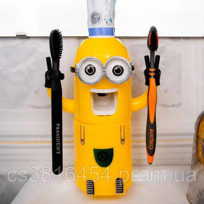 Дозатор зубной пасты Миньон с держателем FL-418 для щеток - фото 4 - id-p1853572500