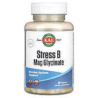 Магній гліцинат і вітаміни групи B від стресу, Stress B Mag Glycinate, KAL, 60 вегетаріанських капсул