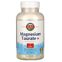 Таурат Магнію 400 мг, Magnesium Taurate+, KAL, 180 таблеток