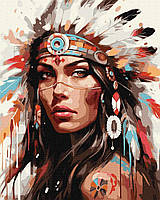 Картина за номерами Легенда племені  Ідейка 40 х 50 KHO8425