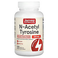 N-ацетил Тирозин, 350 мг, N-Acetyl Tyrosine, Jarrow Formula, 120 капсул