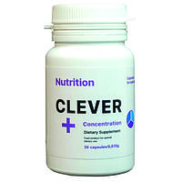 Амінокислотний комплекс CLEVER + Concentration EntherMeal 30 капсул