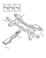 Подрамник Geely Emgrand GEELY EMGRAND EC7 (Джили Эмгранд ЕС7) 1064001379