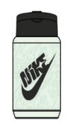 Бутылка Nike TR RENEW RECHARGE STRAW BOTTLE 16 OZ зеленый, черный Уни 437 мл