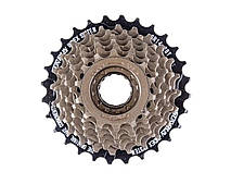 Трещітка SunRun FW-71 7шв 14-28з коричневий (11022)