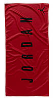 Полотенце Nike JORDAN COOLING TOWEL MEDIUM красное, черное Уни 35x76 cм