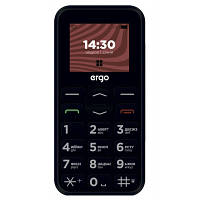 Мобильный телефон Ergo R181 Black m