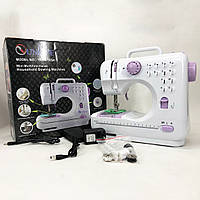 Швейная машинка для девочек FHSM-505 / Мини швейная машинка электрическая / Детская UA-863 швейная машинка