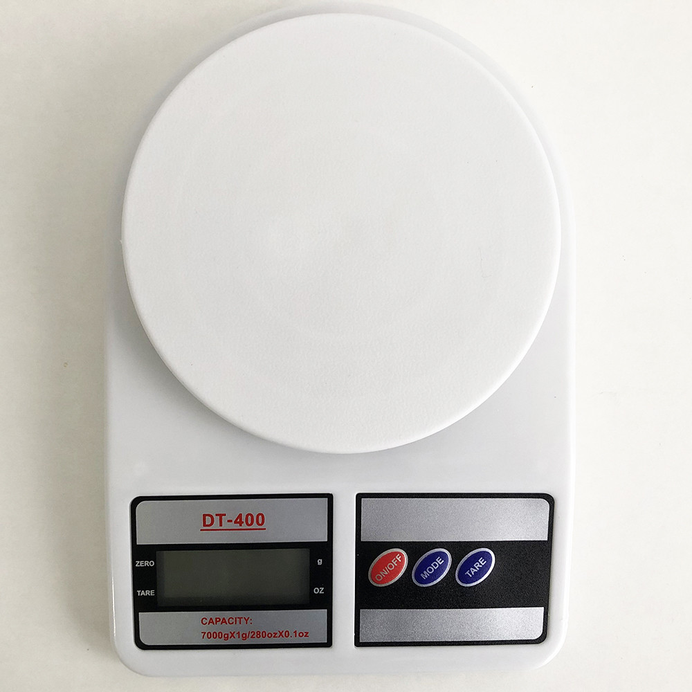 BTI Весы кухонные электронные Domotec SF-400 с LCD дисплеем Белые до 10 кг - фото 4 - id-p2181350360