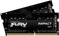 Модуль памяти SO-DIMM 2x8GB 3200 DDR4 Kingston Fury Impact (KF432S20IBK2 16) IN, код: 6761305