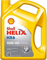 Моторное масло Shell Helix HX6 10W-40, API SN/CF, ACE A3/B4, 4л