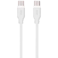 2E Type-C Glow USB-C > USB-C Кабель заряджання/синхронізації 1м 60Вт білий