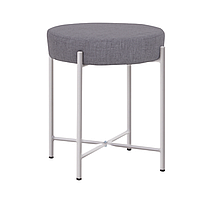 Табурет кухонний Taco ніжки метал white тканина Irpin PN-02 (Новий Стиль ТМ)