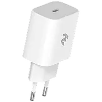 2E USB-C PD Зарядний пристрій мережевий 20Вт білий