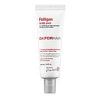 Оздоровительная маска для кожи головы Dr.FORHAIR Folligen Scalp Pack 50 мл IN, код: 8290202