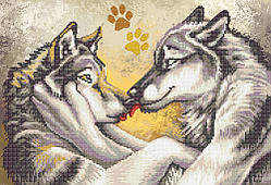 Схема для бісеру "Люблю тебе"