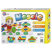 Детская развивающая Мозаика для малышей 3 ТехноК 0908TXK 127 деталей MY, код: 7643413