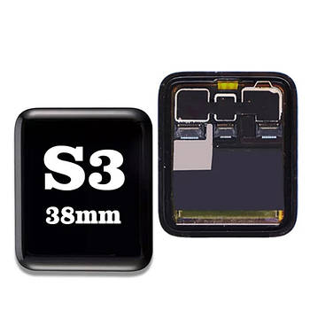 Дисплей Apple Watch S3 (38 мм) LTE в зібраному вигляді із сенсором (з NFC модулем) оригінал