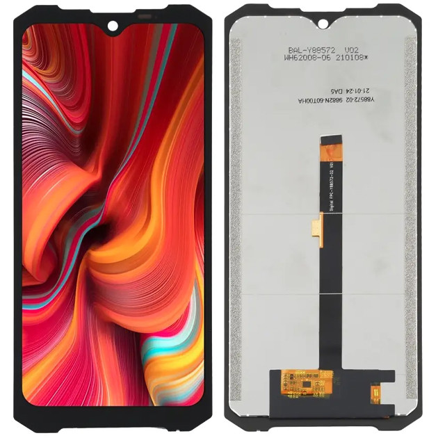 Дисплей Doogee S96/S96 Pro у зборі із сенсором black (оригінал завод), фото 1