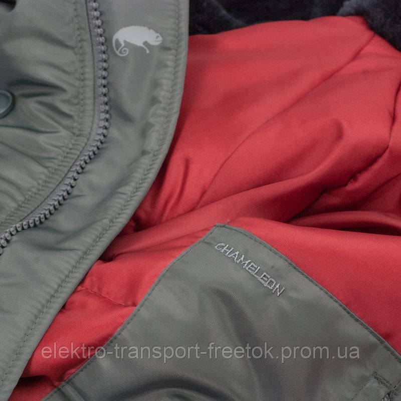 Куртка лётная slim fit аляска n-3b Gray CHAMELEON - фото 5 - id-p383514628