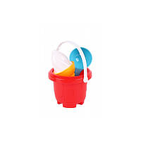 Детский набор для игры с песком ТехноК 7068TXK 3 цвета Красный NX, код: 7916472