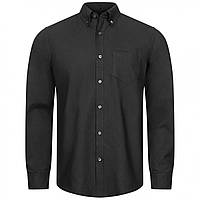 Рубашка BEN SHERMAN Oxford Men Long-sleeved Shirt 0076260-BARELY BLACK, оригинал. Доставка от 14 дней