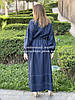Сукня Мереживо темно-синя, фото 2