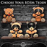 Іграшка плюшевий ведмідь HOODED Teddy Bear Plush, 23x16x12 см, фото 3