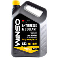 Антифриз WINSO WINSO YELLOW G13 yellow 5kg (880930) m