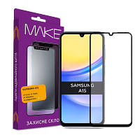 Стекло защитное MAKE Samsung A15 (MGF-SA15) m